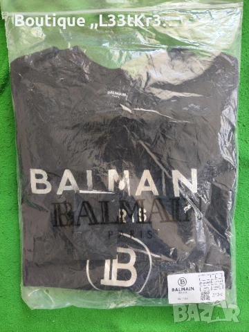 тениска Balmain , снимка 4 - Тениски - 51315820