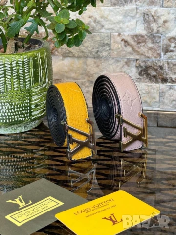 колани от естествена кожа в кутия louis vuitton , снимка 5 - Колани - 50970175