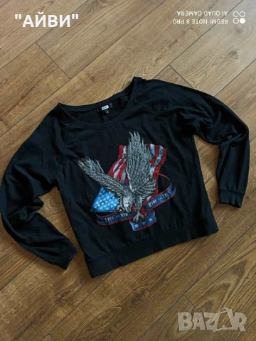 Дамски оригинални дънки и блуза, снимка 8 - Дънки - 53374683