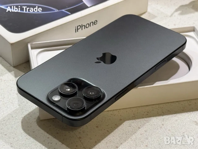 iPhone 16 Pro Max 256GB Black Titanium - 92% Батерия, Като НОВ., снимка 7 - Apple iPhone - 53718616