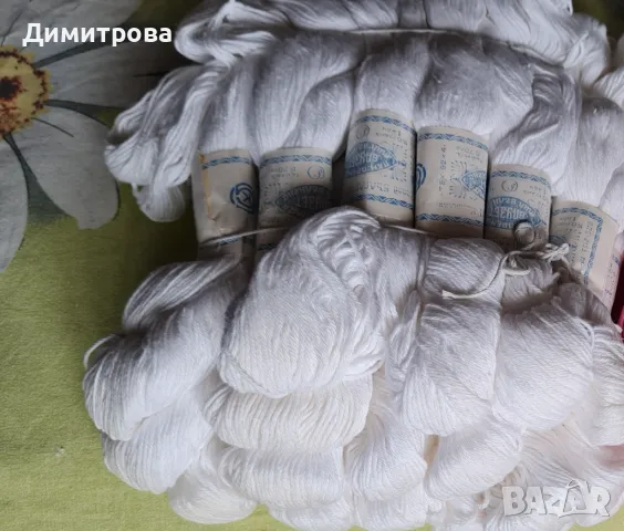 памучни чилета, конци,прежда, снимка 2 - Гоблени - 49580278
