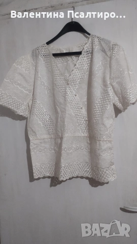 Дамска блузка с къси ръкави 