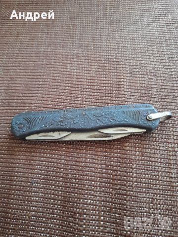 Стар джобен нож,ножче,ножка #38, снимка 1 - Други ценни предмети - 45568486