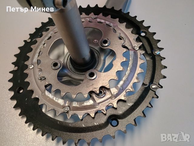 Алуминиеви курбели за велосипед колело Shimano Deore Lx 3x, Hollowtech II, снимка 3 - Части за велосипеди - 46588693