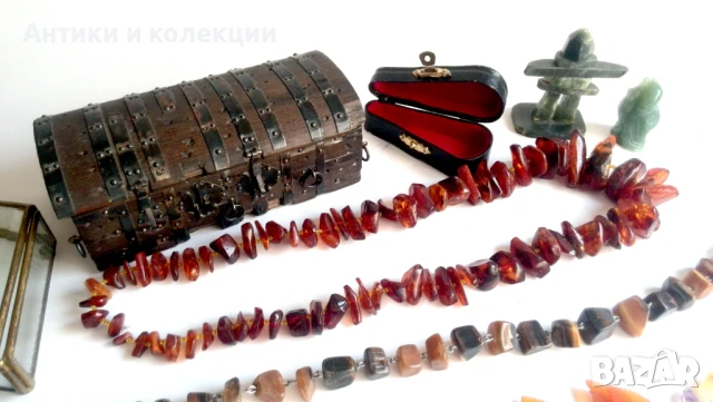 Стари предмети злато,нефрит,кехлибар,кристали,слонова кост и кутии., снимка 3 - Други ценни предмети - 51262514