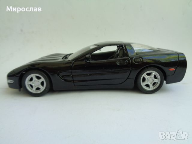 1:24 WELLY CHEVROLET CORVETTE КОЛИЧКА ИГРАЧКА МОДЕЛ, снимка 1 - Колекции - 45287493