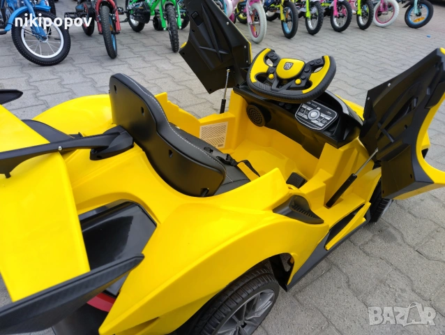 DC Акумулаторна кола 4x4 FLASH жълт