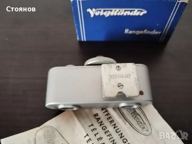 Voigtlander telemetre Germany, снимка 8 - Чанти, стативи, аксесоари - 47385915