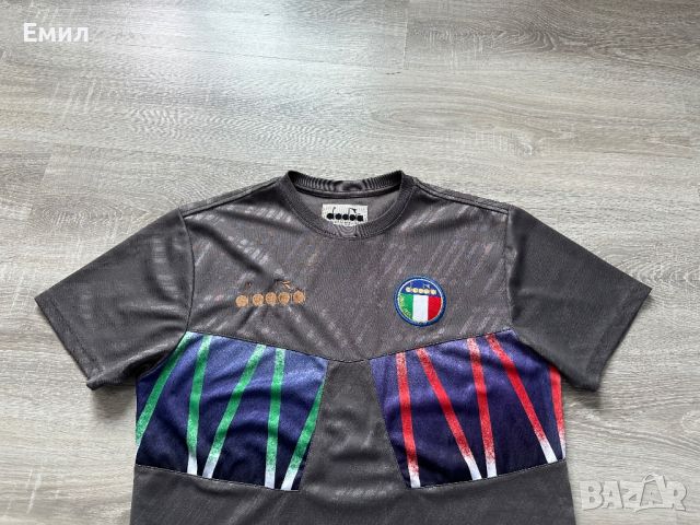 Тениска Diadora x Italy 1994-96, снимка 2 - Футбол - 45790787