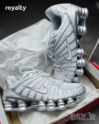 Nike Shox TL Сиво Мъжки Маратонки с Кутия 40-45 Номер 