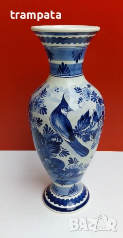 НАЙ ДОБРАТА ОФЕРТА Оригинална порцеланова  ваза Delft 