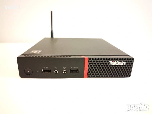 Lenovo ThinkCentre M715q Tiny Desktop AMD Ryzen 5 PRO 2400GE/512GB/8GB, снимка 2 - Работни компютри - 53356609