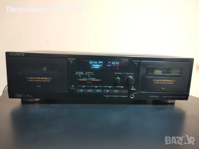 Стерео Дек SONY TC-WR590 MADE IN JAPAN , снимка 2 - Декове - 49453165