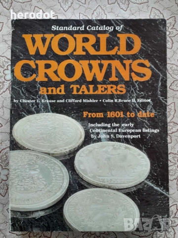 Standard catalog of World crowns and talers from 1601 to datе    