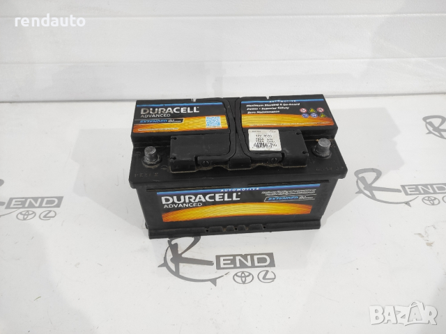 Акумулатор Duracell Advanced DA80 80Ah 700A , снимка 1 - Аксесоари и консумативи - 44987597