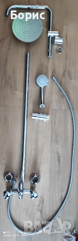 Душ система със смесител Vidima SevaTrio, снимка 3 - ВИК - 52949358