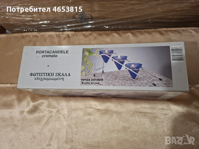 Свещник стъпаловиден