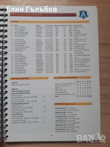 Книги (справочници) УЕФА Лига Европа сезони 2009/10 и 2010/11, снимка 9 - Футбол - 54215973