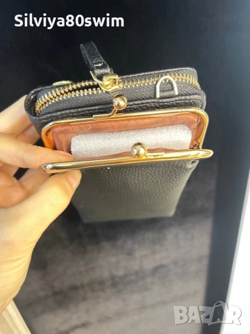 Дамски портфейл+чанта в едно +подарък ароматна свещ, снимка 3 - Портфейли, портмонета - 52329431