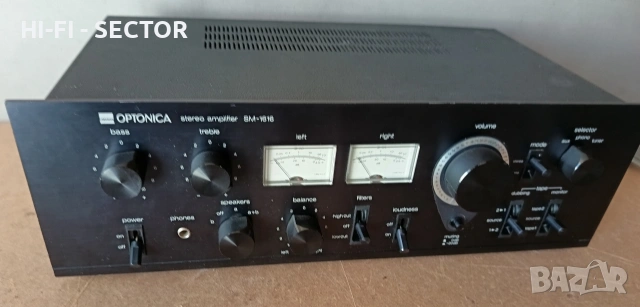 Optonica SM 1616 усилвател , снимка 2 - Ресийвъри, усилватели, смесителни пултове - 53794169