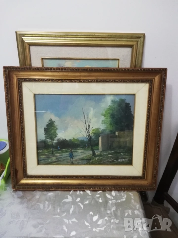 картина масло върху платно внос от Италия