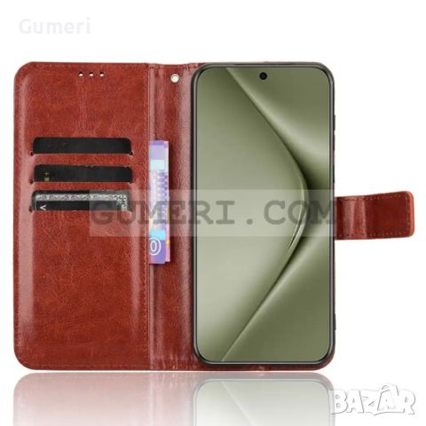 Тефтер "Wallet" за Huawei Pura 70 Pro, снимка 5 - Калъфи, кейсове - 46309878