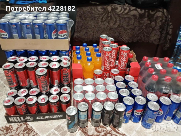 Безалкохолни напитки и енергийни напитки.