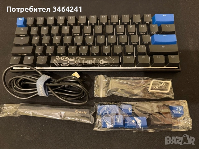 Като нова! Ducky One 2 Mecha mini 