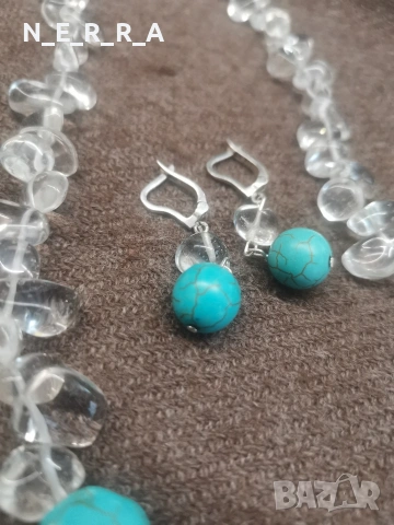 Комплект от естествени камъни, снимка 3 - Бижутерийни комплекти - 53464891