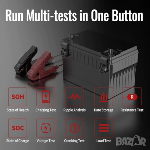 ПРОМО ! THINKCAR ThinkEasy Bluetooth тестер за акумулатори !, снимка 2 - Аксесоари и консумативи - 52725076