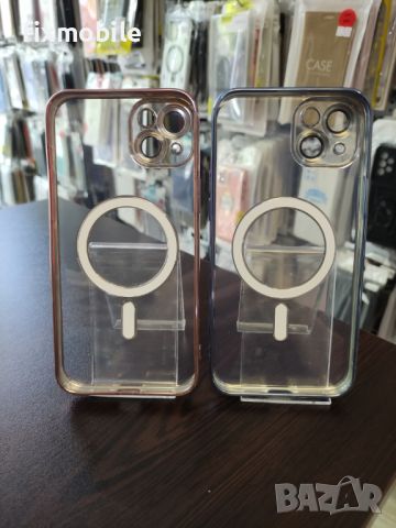 Apple iPhone 15 Plus Силиконов кейс Mag Cover, снимка 4 - Калъфи, кейсове - 45283235