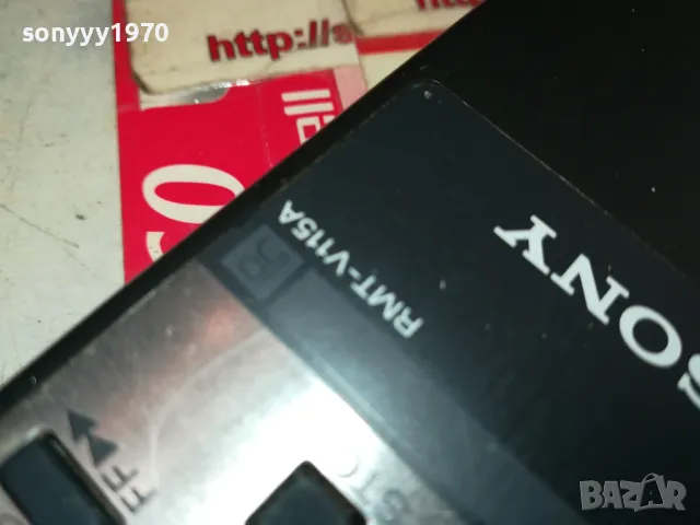 SONY VTR//TV REMOTE CONTROL-ВНОС SWISS 2504251612, снимка 9 - Дистанционни - 50034691