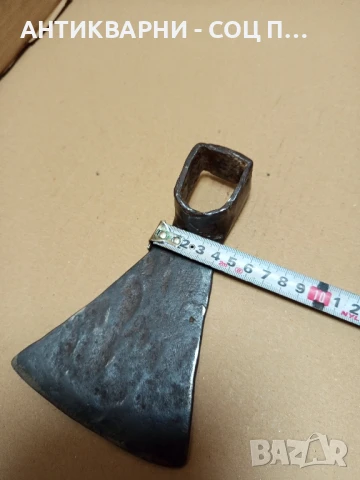 Соц Стара Ръчно Кована Мотичка Номер 2. Тегло 0.350кг., снимка 11 - Антикварни и старинни предмети - 50704493