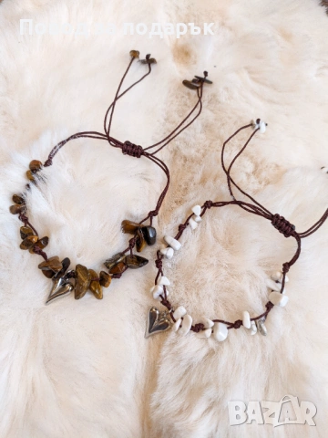 Гривни за двойки с камъни , снимка 2 - Гривни - 53286902