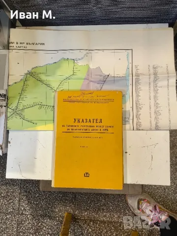 ЖП указател + ЖП карта , снимка 1 - Колекции - 48863698