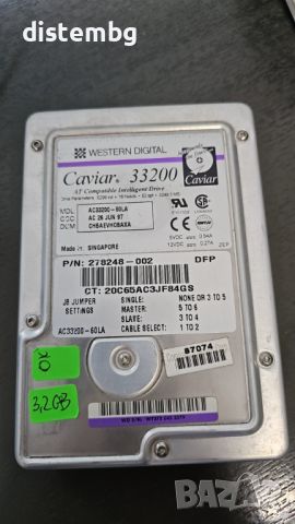 Твърд диск IDE диск Western Digital Caviar 33200 AC33200-75LA BSBAECHOCBU