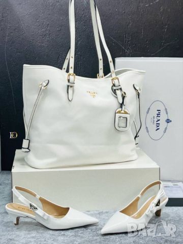 дамски обувки на ток и чанта michael kors prada, снимка 8 - Дамски обувки на ток - 46760341