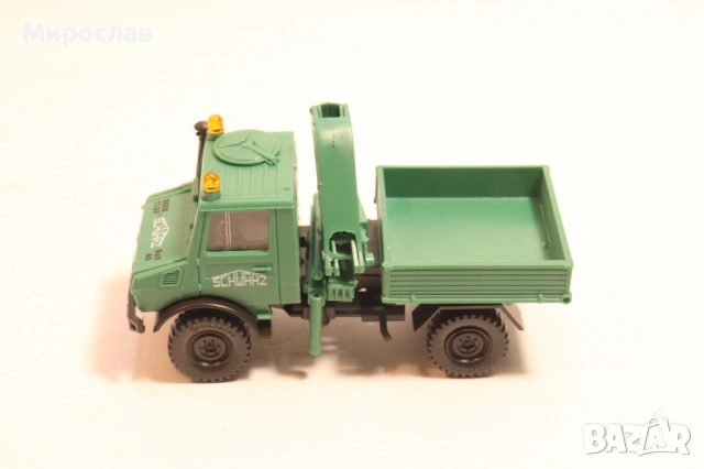 ROCO H0 1/87 MERCEDES UNIMOG КОЛИЧКА КАМИОН МОДЕЛ, снимка 2 - Колекции - 54076401