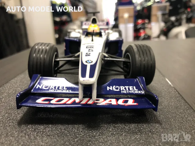 Метална колекционерска количка HOT WHEELSF1 BMW Willams FW 23 1:18, снимка 4 - Колекции - 46970471