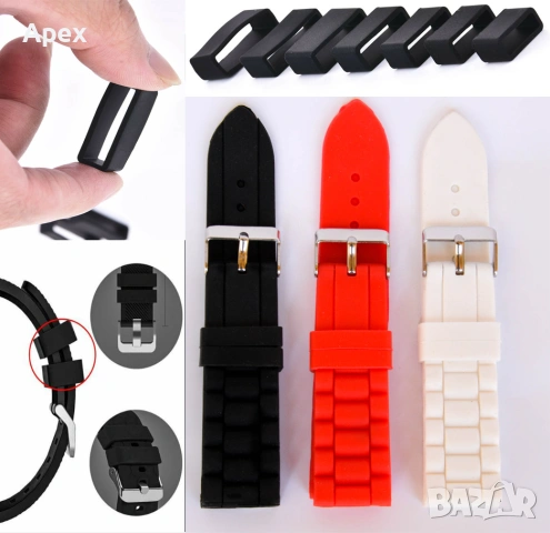 Каишки за Часовници.Смяна на Каишка за Часовник 18 20 22 24мм Seiko/Orient/Casio/Ракета/Слава/Полет, снимка 6 - Каишки за часовници - 54169372