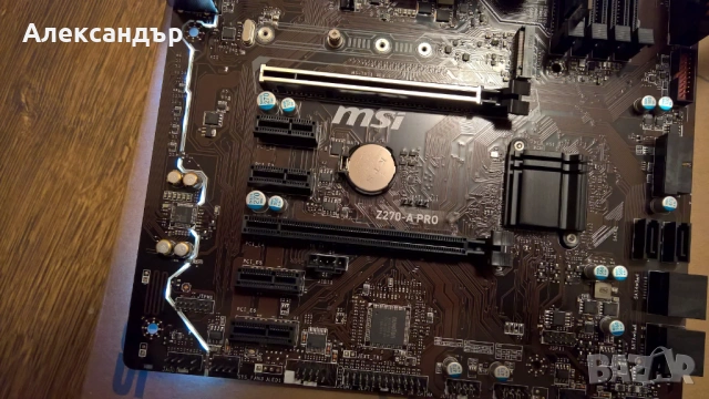 Дънна платка MSI Z270-A PRO, Display Port, socket 1151, снимка 5 - Дънни платки - 53267708
