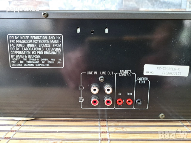 Technics TR RS-232, снимка 7 - Декове - 53619079
