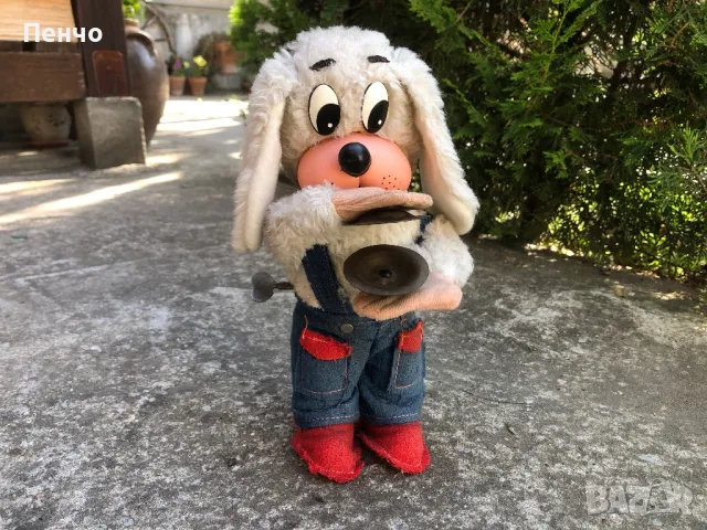 стара механична играчка с ключе - СССР, снимка 1