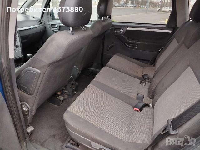 opel meriva 1.6 газ бензин 101 кс 2004 гд, снимка 12 - Автомобили и джипове - 53573927
