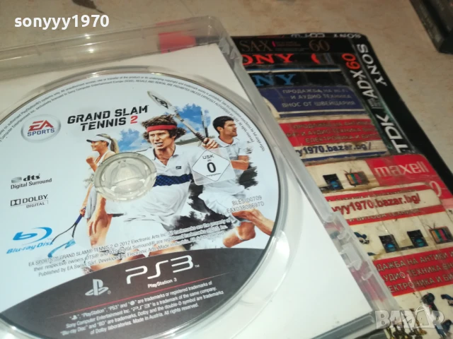 SONY PS3 GRAND SLAM TENNIS 2 GAME 1308251046, снимка 14 - Игри за PlayStation - 51349139