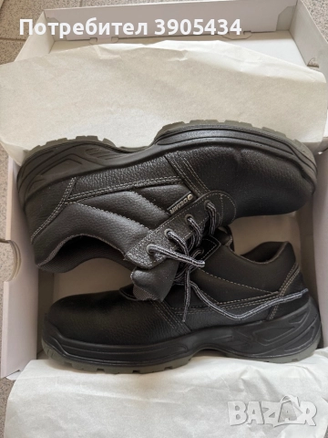 Мъжки работни обувки с метално бомбе/ естествена кожа, снимка 4 - Други - 52304689