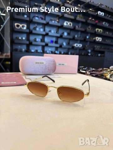 Очила + висок клас калъф + на марката кутия + сертификат + кърпичка miu miu Burberry tom ford , снимка 5 - Слънчеви и диоптрични очила - 53927168