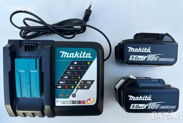 Makita DDF458 RTJ - Мощен акумулаторен винтоверт 2x18V 5.0Ah, снимка 8 - Винтоверти - 48854731