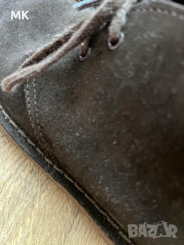 Дамски велурени боти Clarks Desert Boot №40, снимка 4 - Дамски боти - 54235641