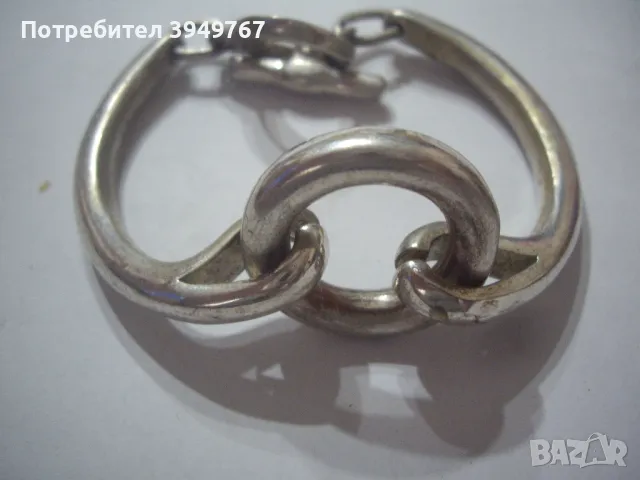 Стара ,масивна много интересна гривна., снимка 4 - Гривни - 49623149